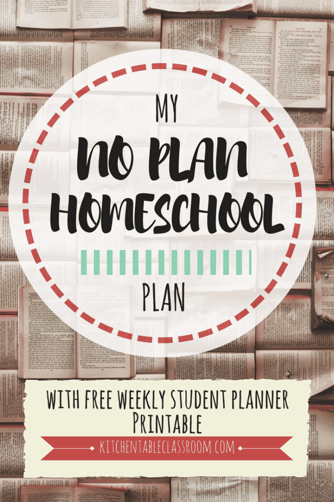 When we started to homeschool I was excited about teaching & learning with my kids. Spending evening and weekends on a homeschool plan was not so appealing!