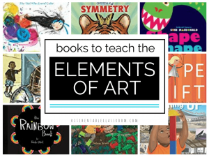 Art books for kids are an easy way to introduce the seven elements of art to kids. Books make connections between art concepts & your child's life!