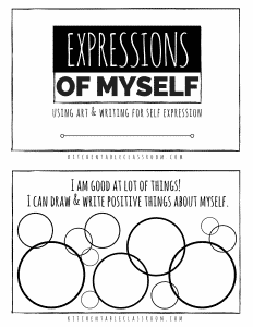 self expression book page 1