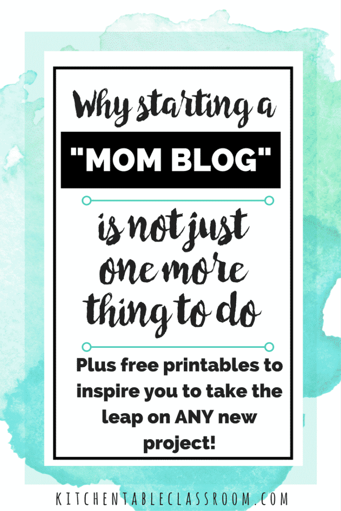  No mom needs on more thing added to the "to-do" list, right?  So why in the world would start a "mom blog?" What's in it for you? A lot! 
