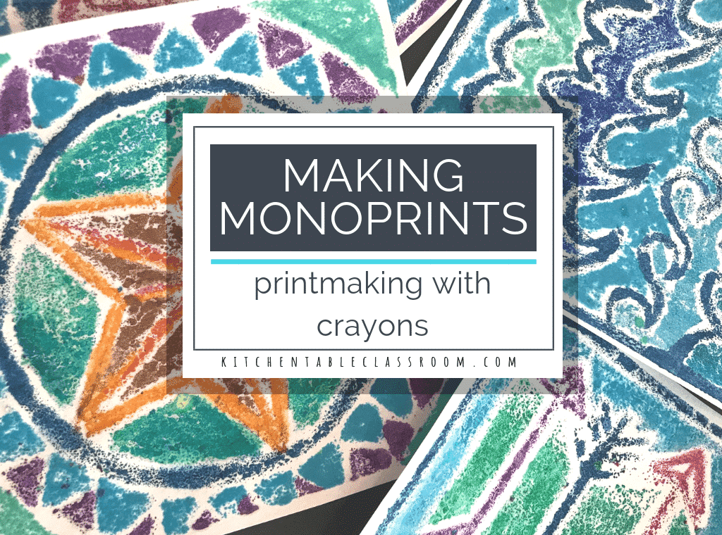 This monoprint project is full of texture & color. Grab the crayon and sandpaper and dig into this fun printmaking process for kids!