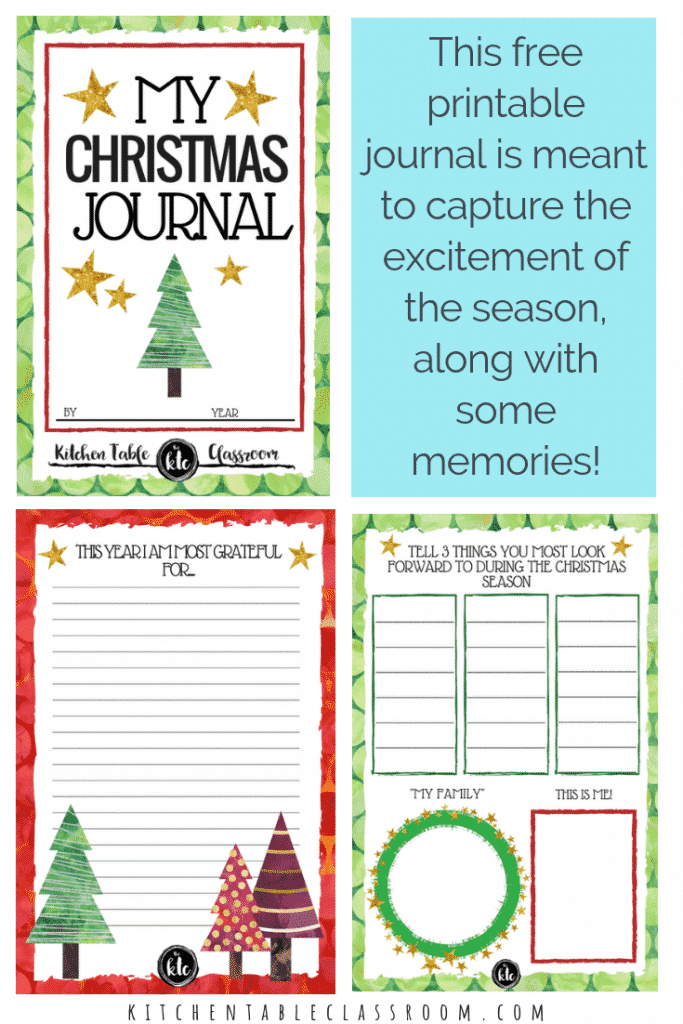 Use these free Christmas printables to build excitement & record some memories. Create a sweet Christmas book that will help remember the fun of the season!