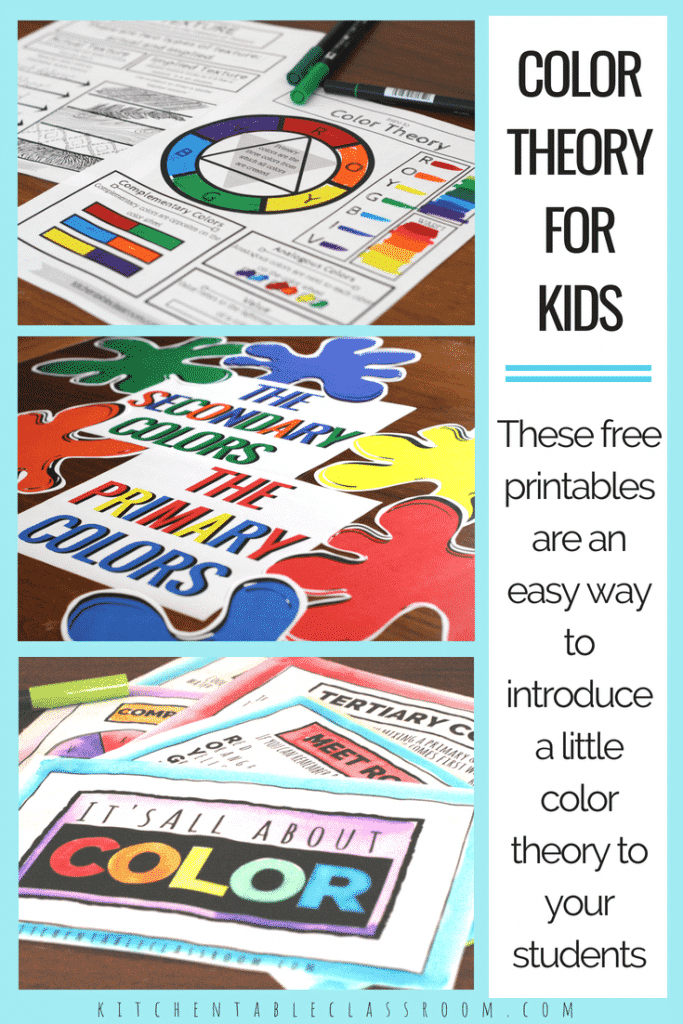 Teaching color in art is a basic of art class & early childhood education. These 12 color mixing activities and printables will making teaching about colors easy!