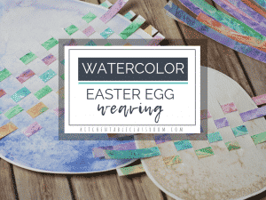 This painted Easter egg weaving is made extra special by two simple watercolor techniques. Celebrate spring while learning basic weaving skills.