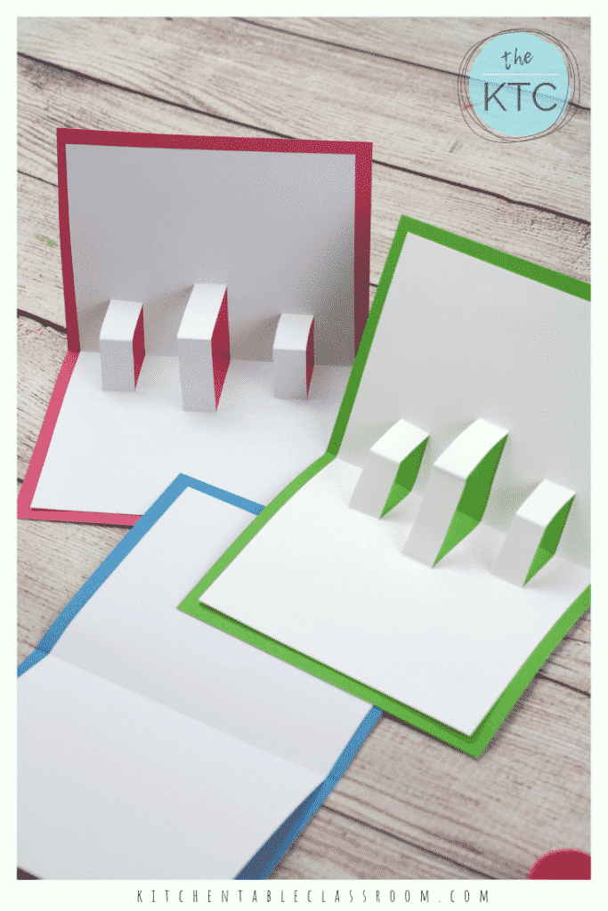Build Your Own 3d Card With Free Pop Up Card Templates The Kitchen Table Classroom