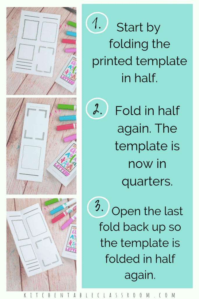 Learn how to make a book from a single piece of paper plus two free printable templates to make adorable single page books perfect for any subject!