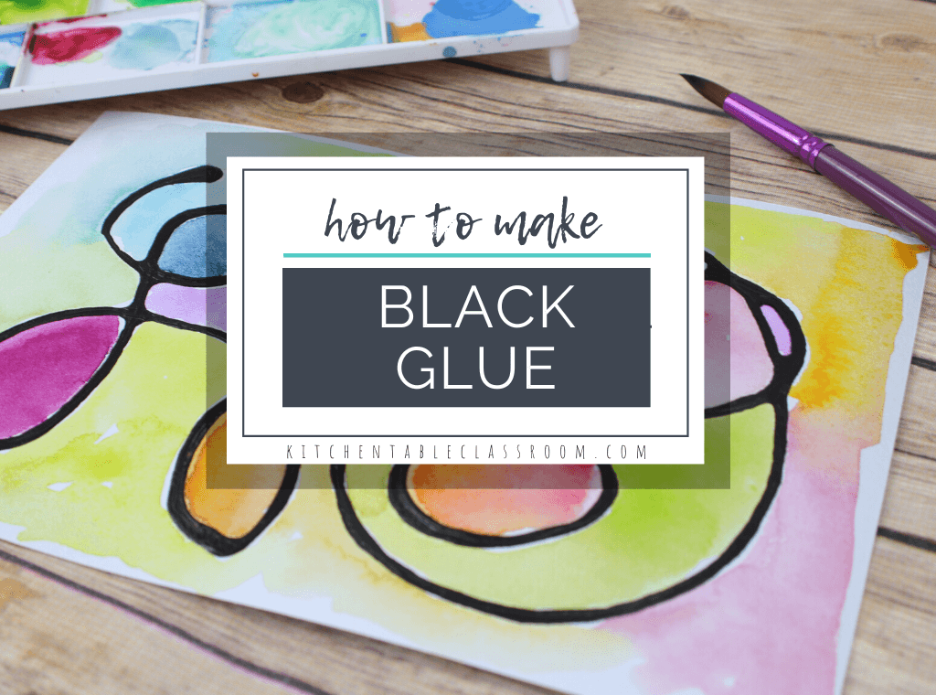 how to make black glue