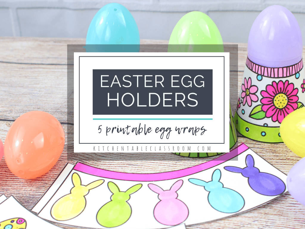 printable Easter egg holders