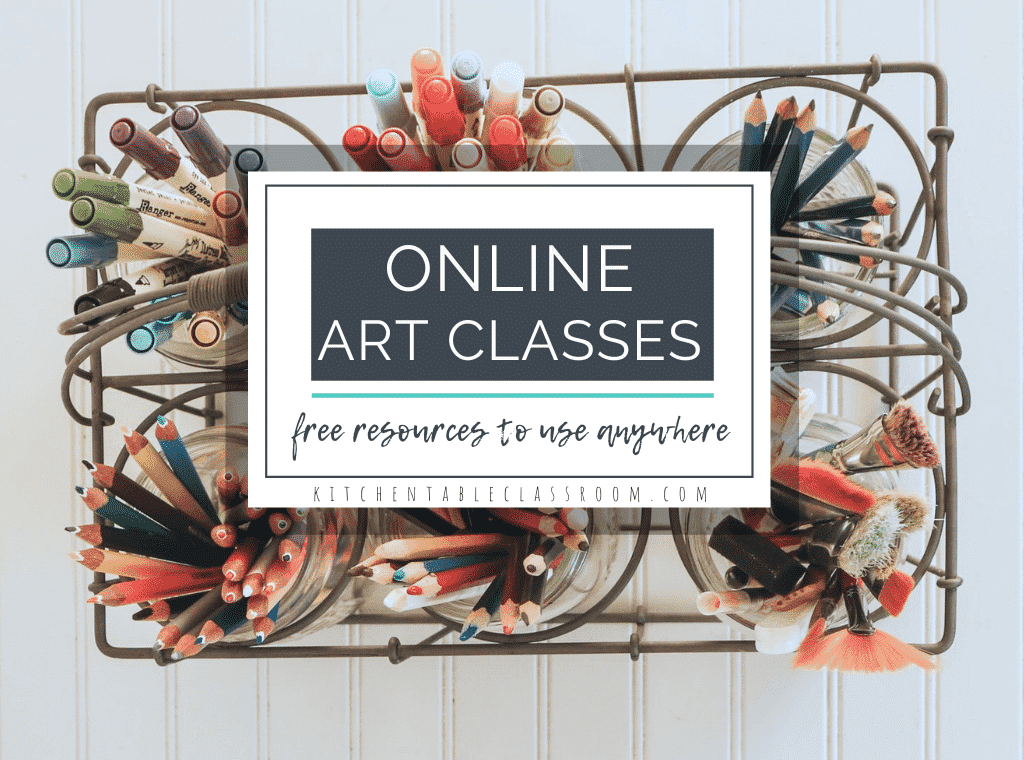 list of free online art classes for kids