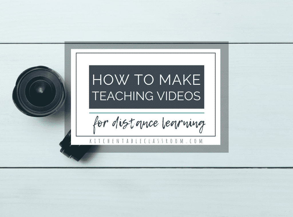 How to make teaching videos for distance learning- tips and tools for making professional looking teaching videos