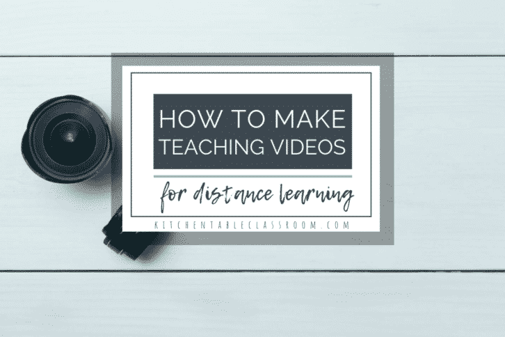 How to make teaching videos for distance learning- tips and tools for making professional looking teaching videos