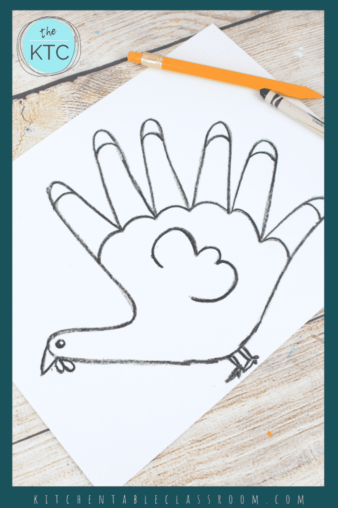 Easy turkey drawing
