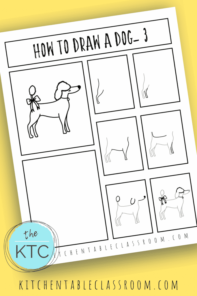Learn how to draw a poodle with these three easy how to draw a dog guides.