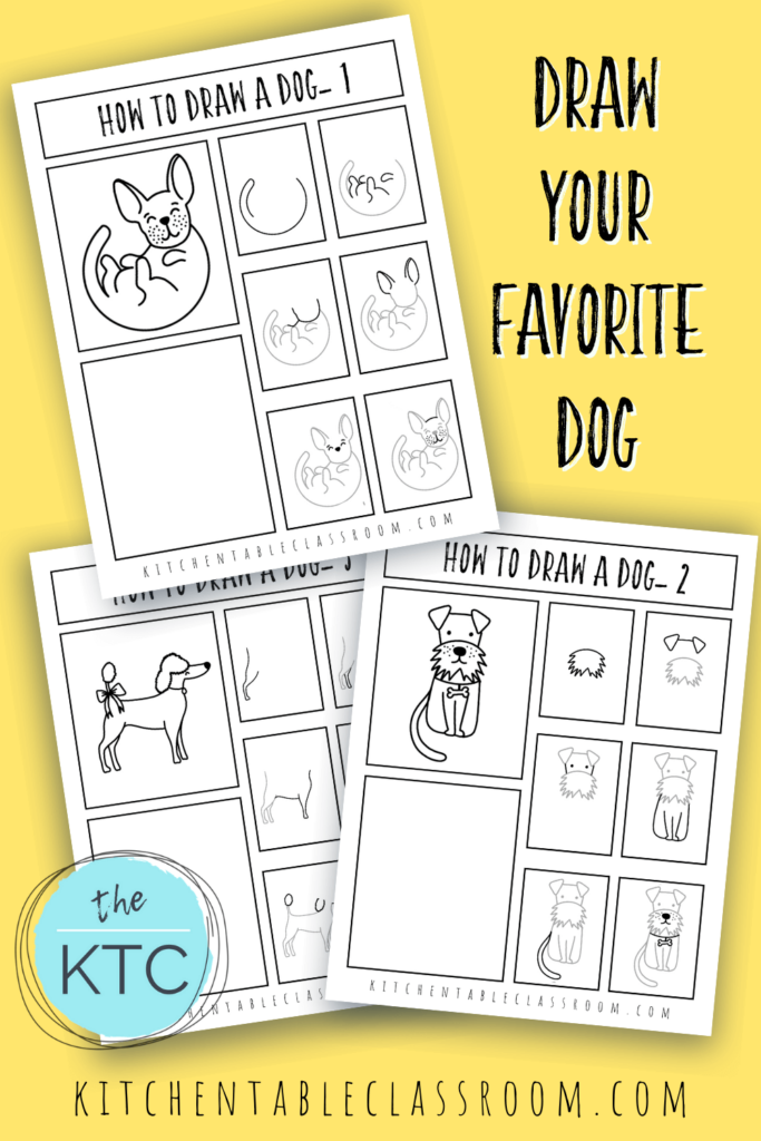 Learn how to draw a dog with these free easy dog drawing tutorials.