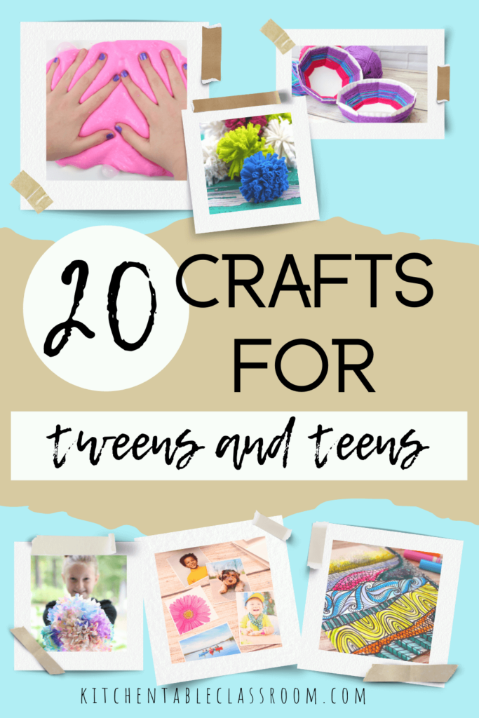 20 awesome craft for teens and tweens make it easy to get creative and connect with your teens!