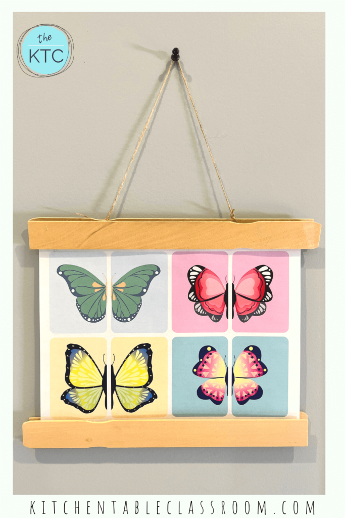 These DIY wooden picture hangers are a fun and easy way to display photos and artwork!